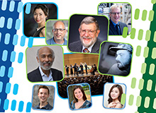 A collage of performers and speakers from the 2024 Advanced Studies Gateway season.