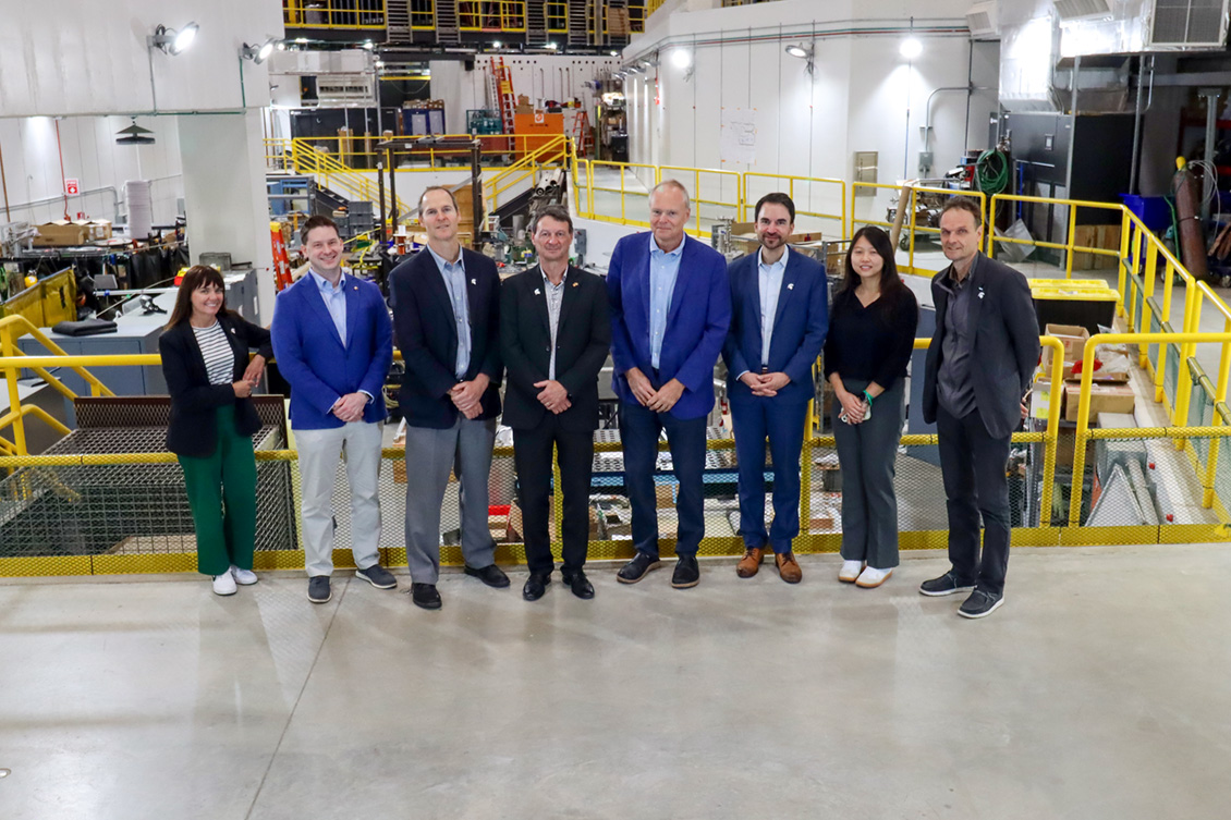 Members of the Advancing Transatlantic Research & Innovations Partnership Delegation tour FRIB