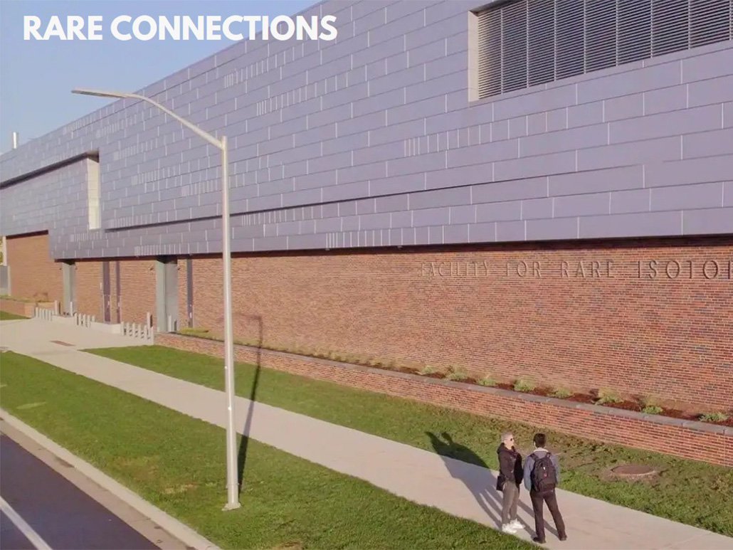 Screenshot from movie website showing FRIB building.