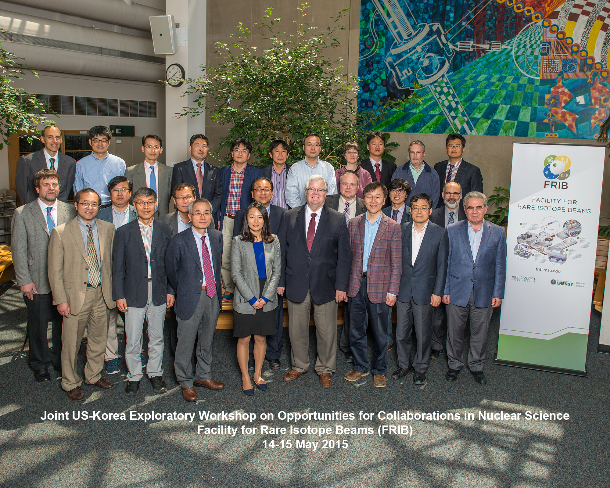 Participants of the Joint U.S.-Korea Exploratory Workshop on 14-15 May 2015