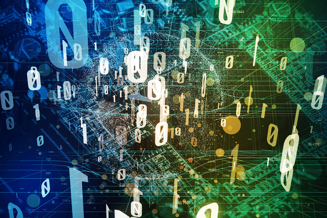 Quantum information graphic