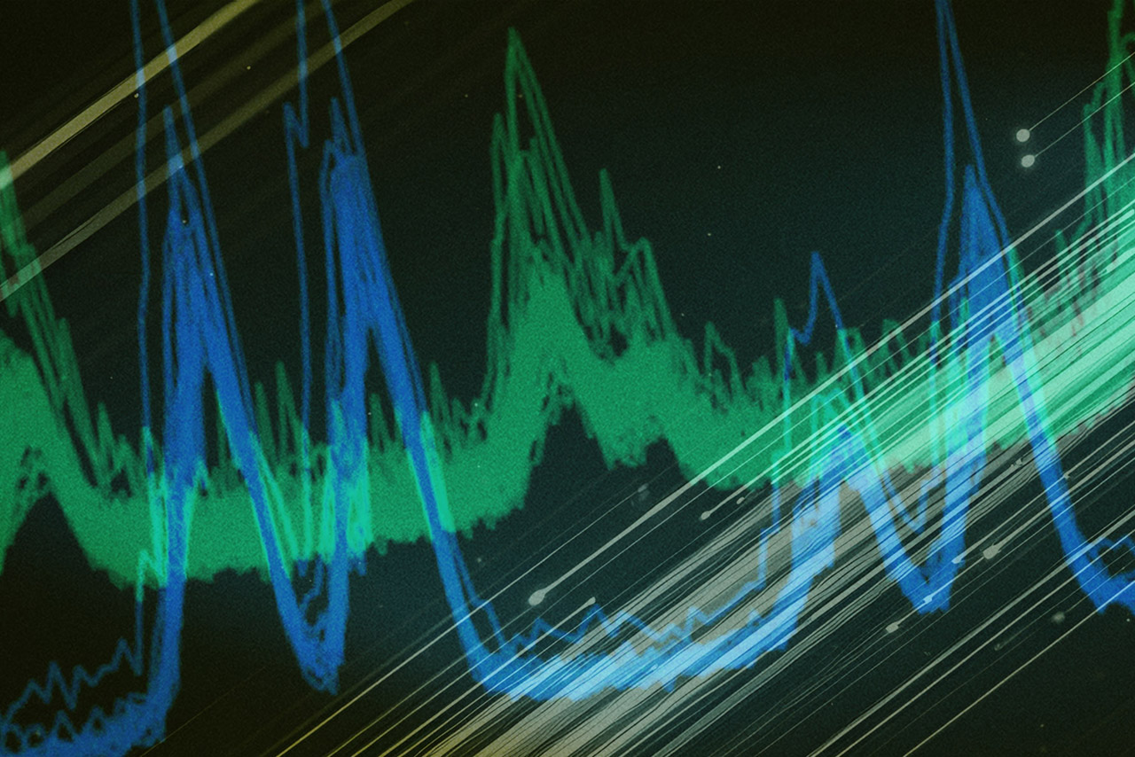 Laser spectroscopy graphic