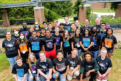 The 29th annual Physics of Atomic Nuclei (PAN) program ran July 25-29. Pictured are PAN students and volunteers from this year’s program. 