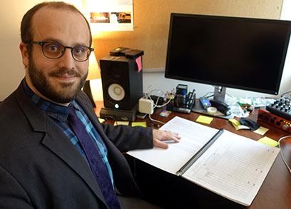 Music composer David Biedenbender from the MSU Music Department won the 138th annual American Society of Composers, Authors and Publishers (ASCAP) Foundation Rudolf Nissim Prize for his work titled 'Cyclotron.'