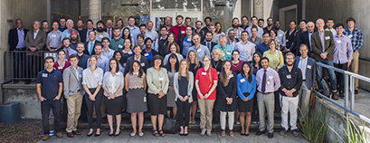 Pictured are members of the Nuclear Science and Security Consortium at a 2017 Workshop and Advisory Board Meeting at Lawrence Berkeley National Laboratory.