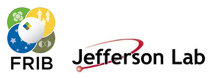 FRIB and Jefferson Lab logos